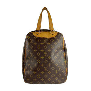 Louis Vuitton Monogram Excursion Handbag Shoe Bag Brown Canvas